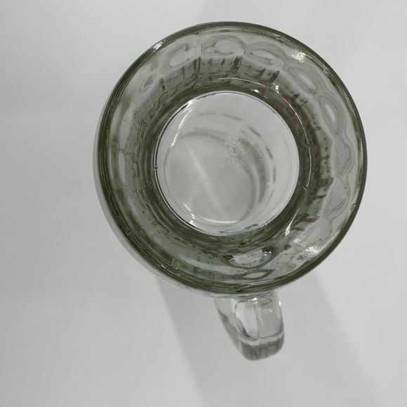 A & W Root Beer ALL AMERICAN FOOD 5 3/4" Heavy Clear Glass Mug 1995 Logo 0781 - Picture 8 of 12
